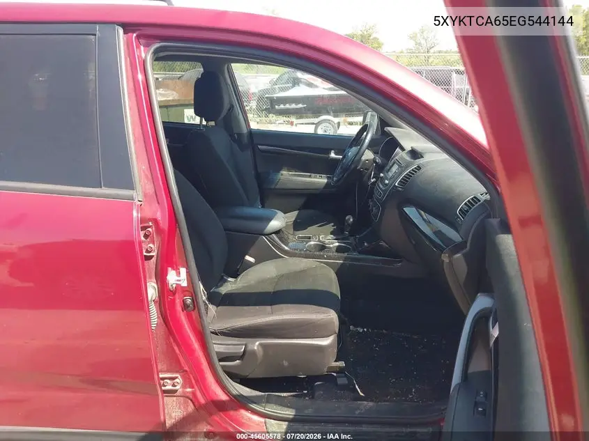 2014 Kia Sorento Lx VIN: 5XYKTCA65EG544144 Lot: 45605578