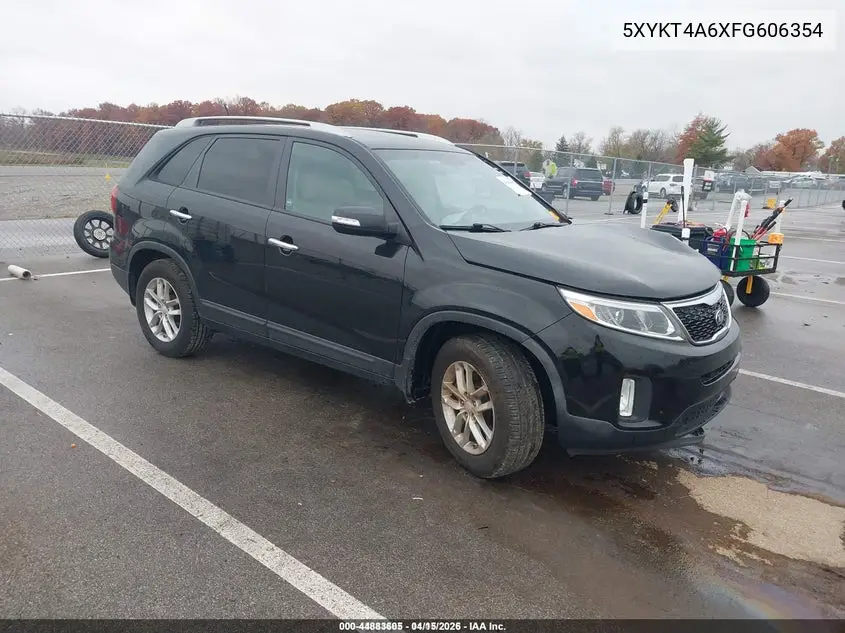 5XYKT4A6XFG606354 2015 Kia Sorento Lx