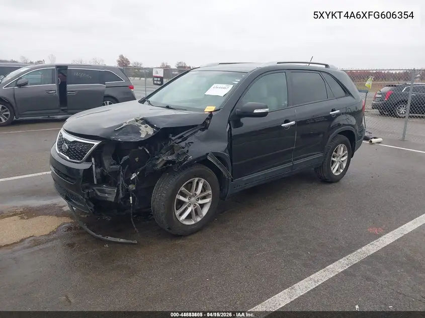 5XYKT4A6XFG606354 2015 Kia Sorento Lx
