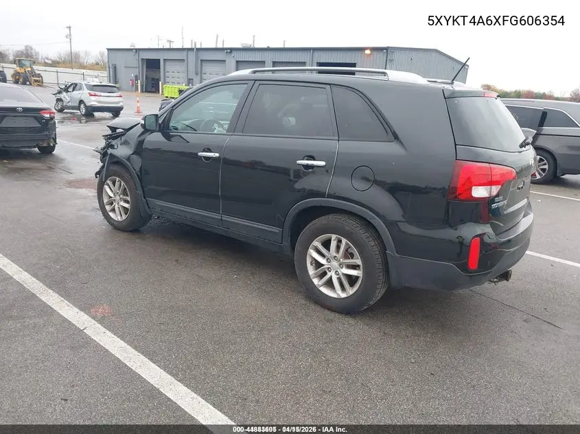 5XYKT4A6XFG606354 2015 Kia Sorento Lx