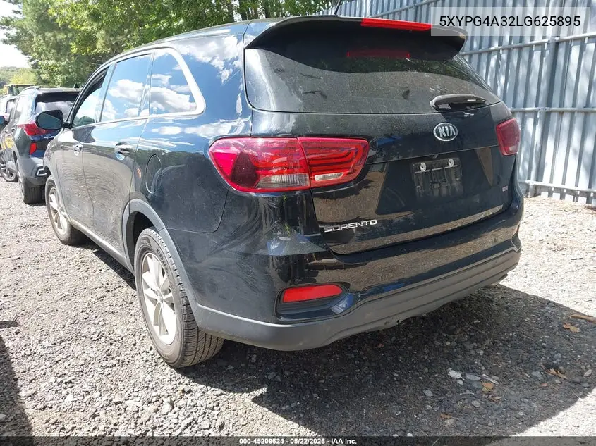 5XYPG4A32LG625895 2020 Kia Sorento 2.4L Lx