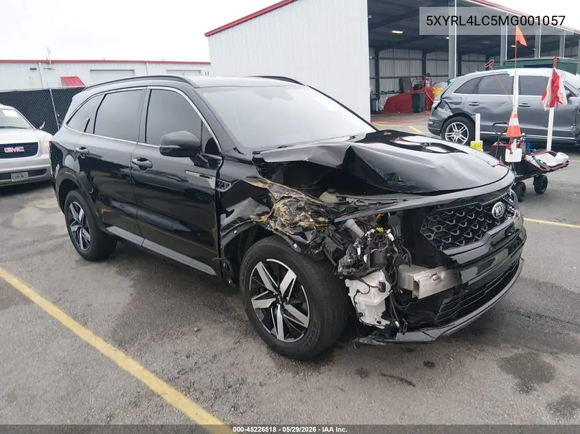 2021 Kia Sorento S VIN: 5XYRL4LC5MG001057 Lot: 45226518