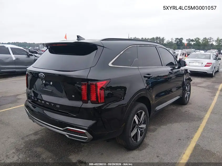 2021 Kia Sorento S VIN: 5XYRL4LC5MG001057 Lot: 45226518