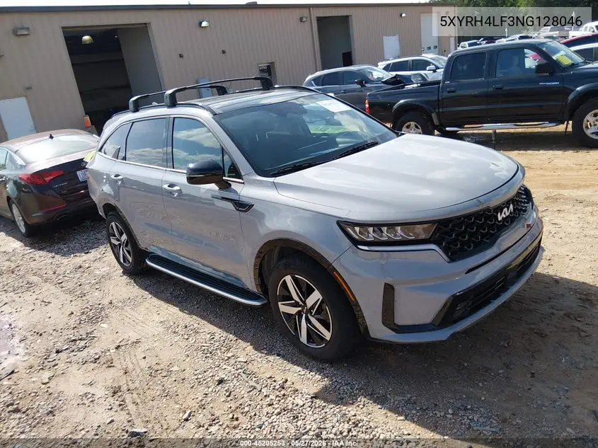 2022 Kia Sorento Ex VIN: 5XYRH4LF3NG128046 Lot: 45205253