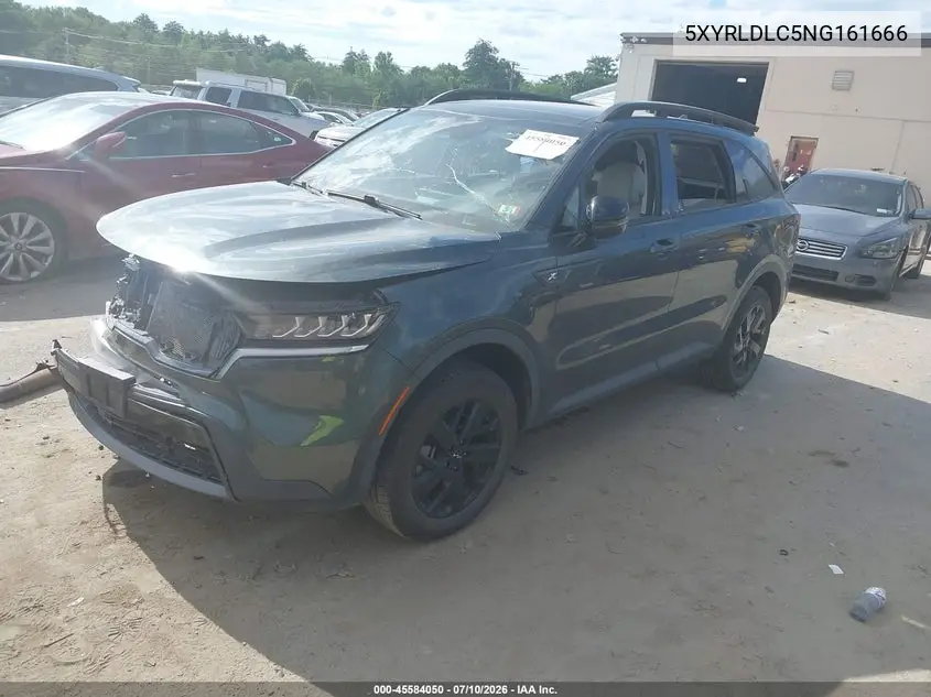 2022 Kia Sorento X-Line S VIN: 5XYRLDLC5NG161666 Lot: 45584050