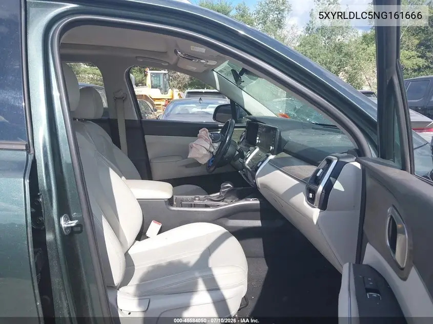 2022 Kia Sorento X-Line S VIN: 5XYRLDLC5NG161666 Lot: 45584050
