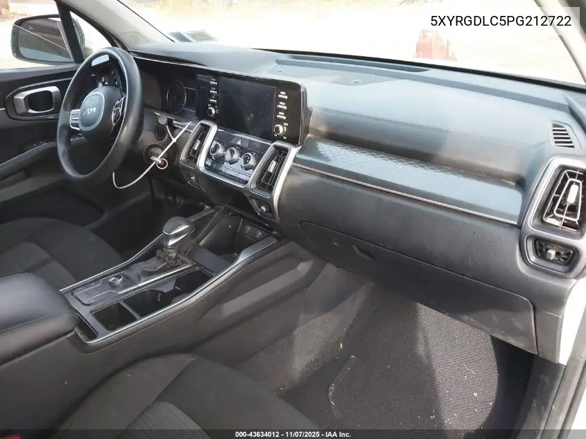 5XYRGDLC5PG212722 2023 Kia Sorento Lx