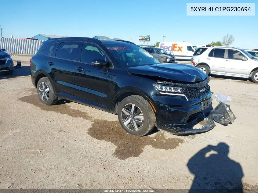 5XYRL4LC1PG230694 2023 Kia Sorento S