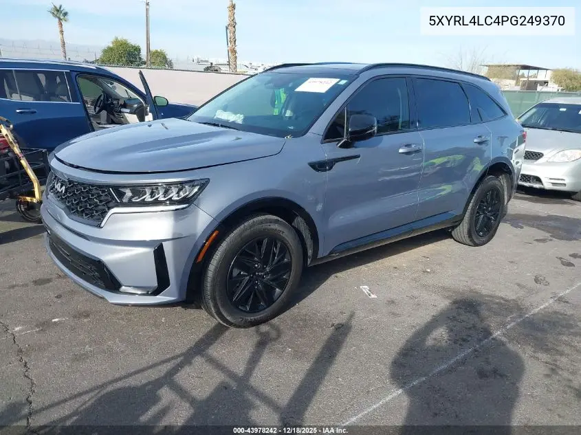 5XYRL4LC4PG249370 2023 Kia Sorento S