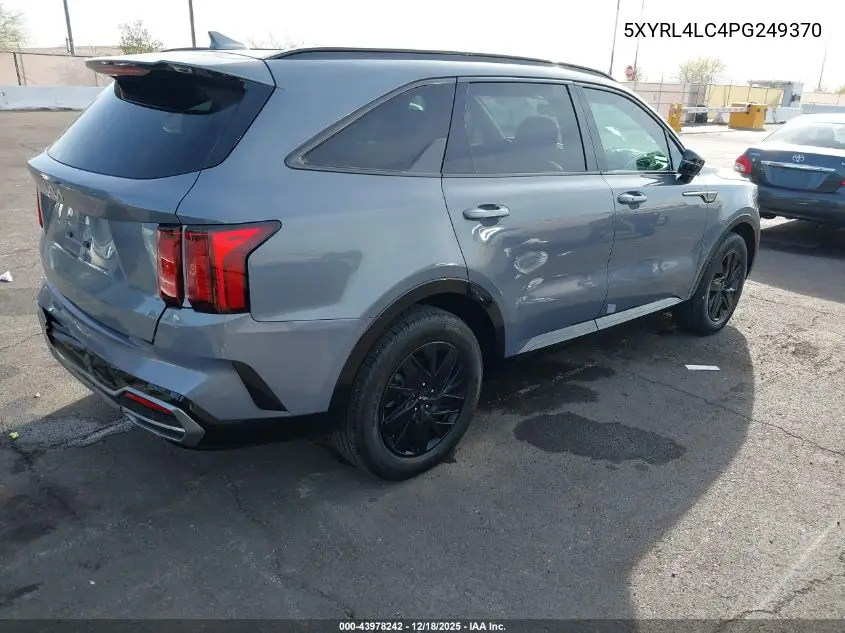 5XYRL4LC4PG249370 2023 Kia Sorento S