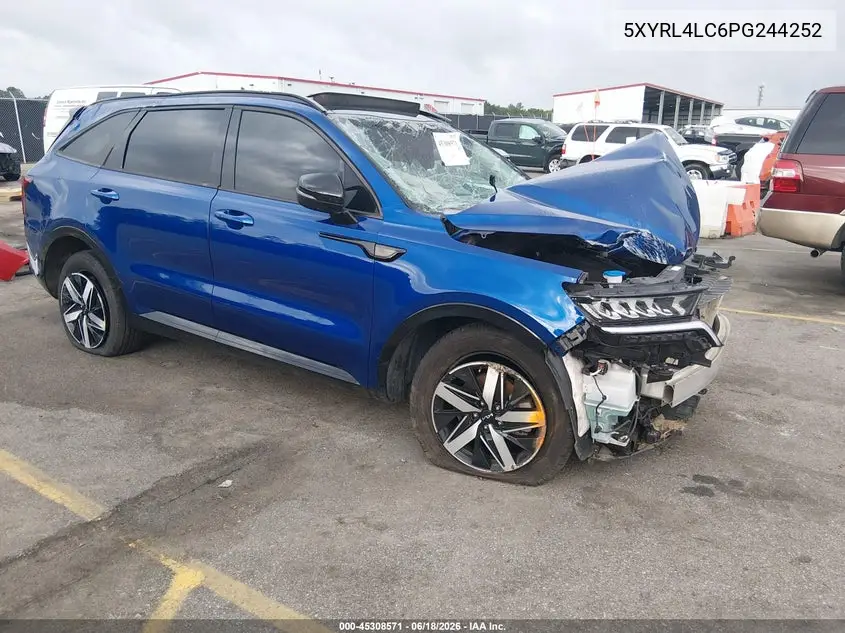 2023 Kia Sorento S VIN: 5XYRL4LC6PG244252 Lot: 45308571