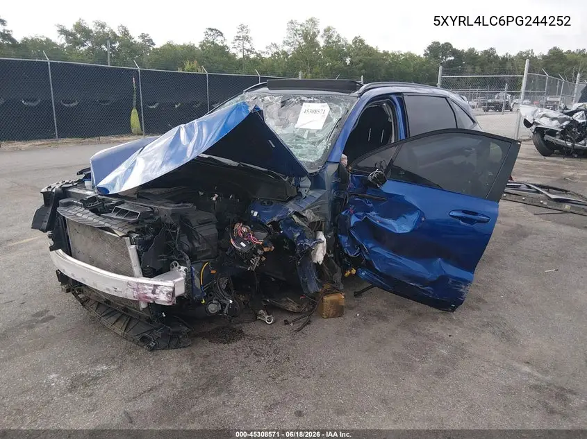 2023 Kia Sorento S VIN: 5XYRL4LC6PG244252 Lot: 45308571