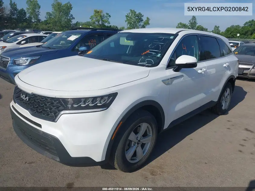 2023 Kia Sorento Lx VIN: 5XYRG4LCXPG200842 Lot: 45311514