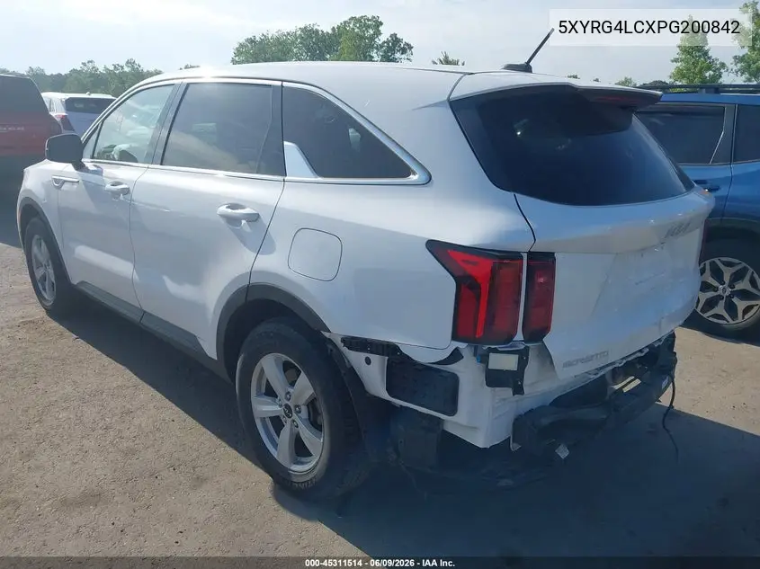 2023 Kia Sorento Lx VIN: 5XYRG4LCXPG200842 Lot: 45311514