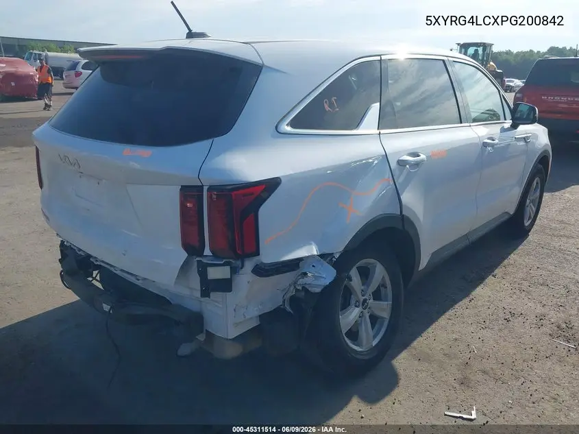 2023 Kia Sorento Lx VIN: 5XYRG4LCXPG200842 Lot: 45311514