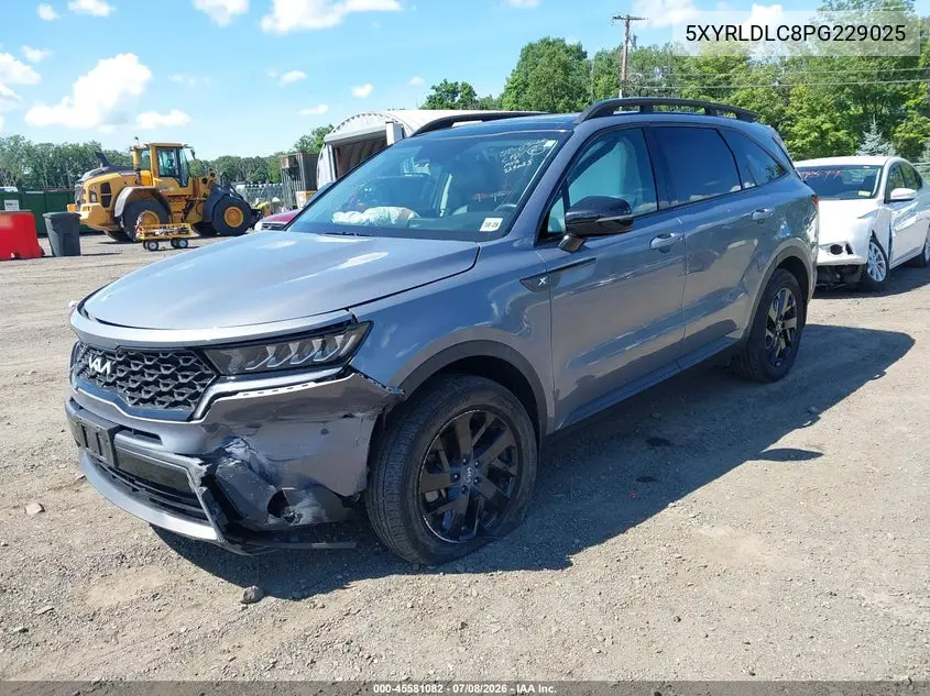 2023 Kia Sorento X-Line S VIN: 5XYRLDLC8PG229025 Lot: 45581082