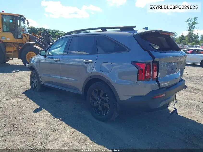 2023 Kia Sorento X-Line S VIN: 5XYRLDLC8PG229025 Lot: 45581082