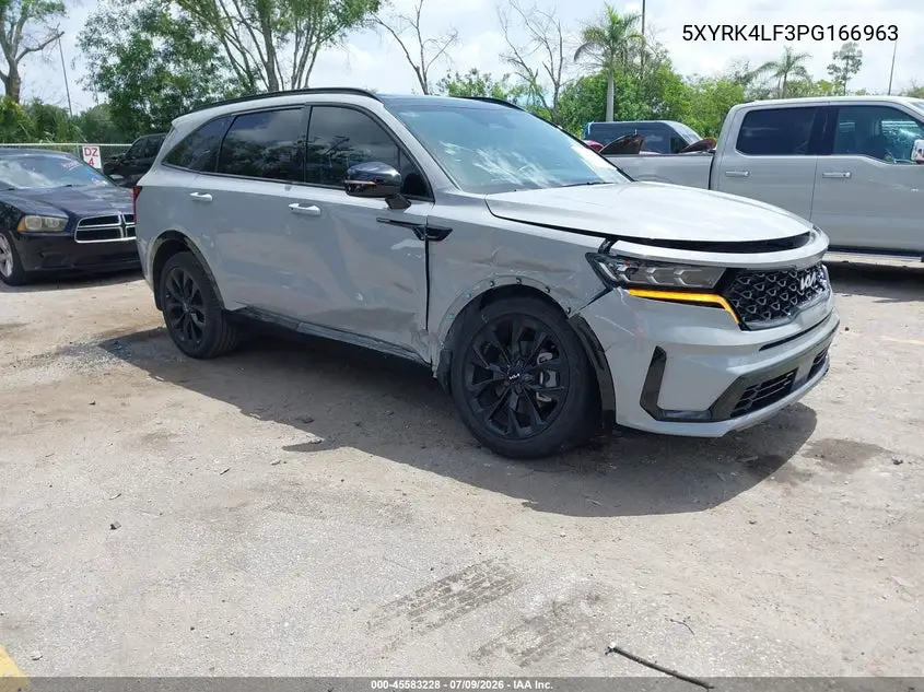 2023 Kia Sorento Sx VIN: 5XYRK4LF3PG166963 Lot: 45583228