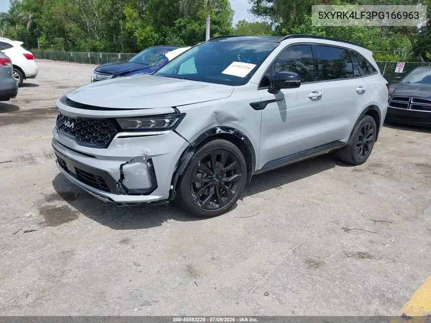 2023 Kia Sorento Sx VIN: 5XYRK4LF3PG166963 Lot: 45583228