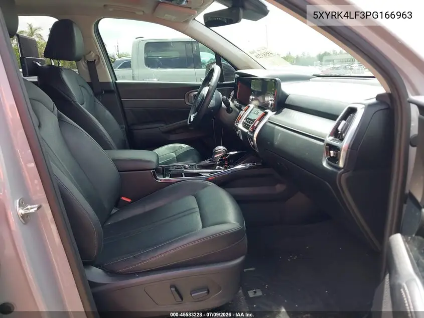 2023 Kia Sorento Sx VIN: 5XYRK4LF3PG166963 Lot: 45583228