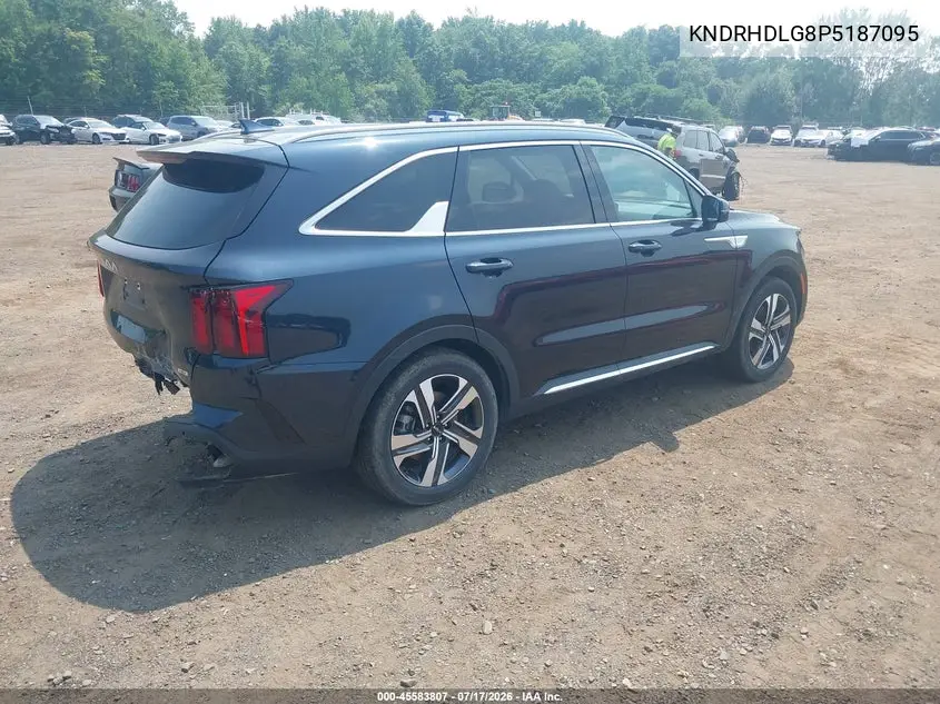 2023 Kia Sorento Hybrid Ex VIN: KNDRHDLG8P5187095 Lot: 45583807