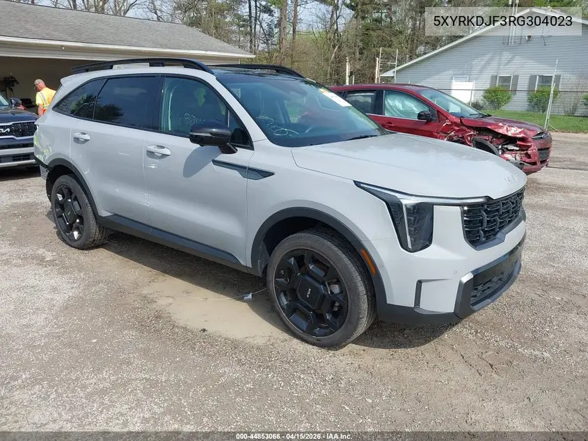5XYRKDJF3RG304023 2024 Kia Sorento X-Line Sx