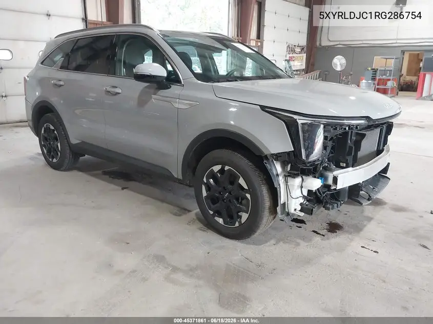2024 Kia Sorento S VIN: 5XYRLDJC1RG286754 Lot: 45371861
