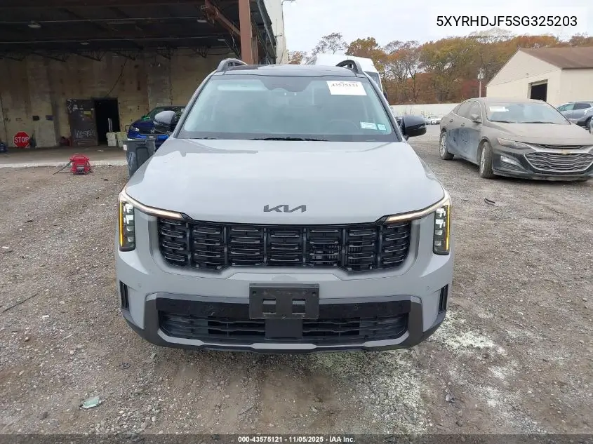5XYRHDJF5SG325203 2025 Kia Sorento X-Line Ex