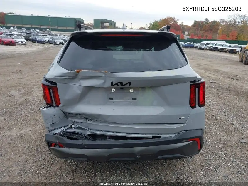 5XYRHDJF5SG325203 2025 Kia Sorento X-Line Ex