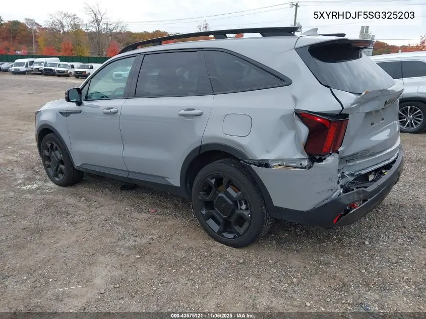 5XYRHDJF5SG325203 2025 Kia Sorento X-Line Ex