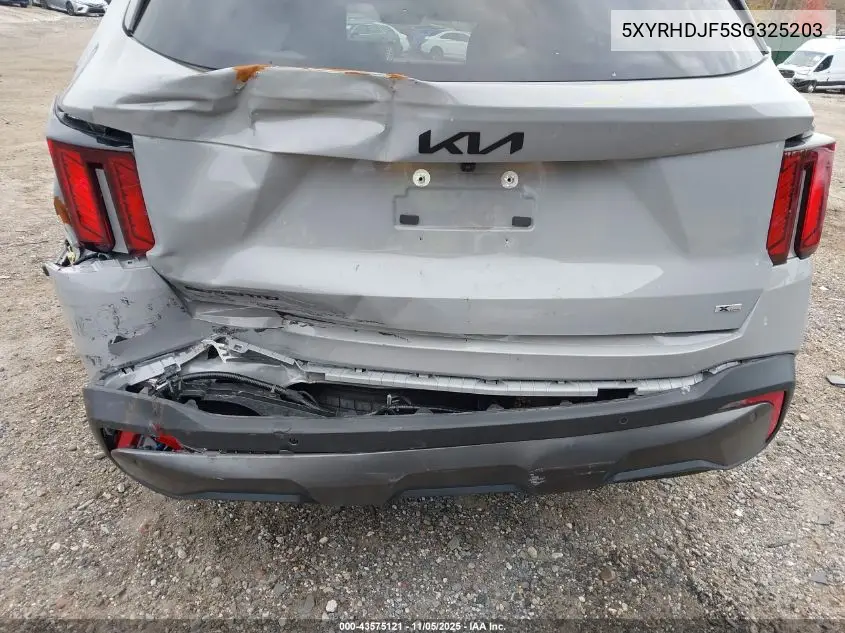 5XYRHDJF5SG325203 2025 Kia Sorento X-Line Ex