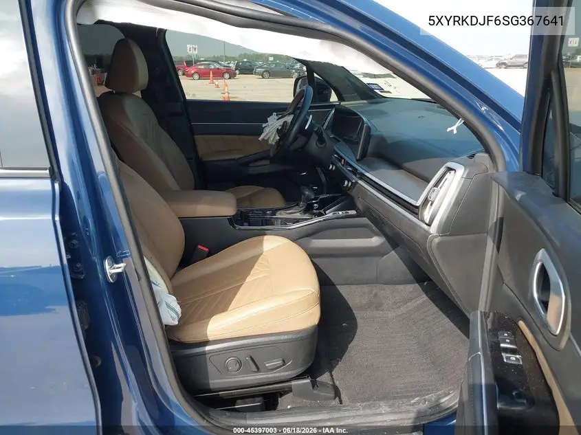 2025 Kia Sorento X-Line Sx Prestige VIN: 5XYRKDJF6SG367641 Lot: 45397003