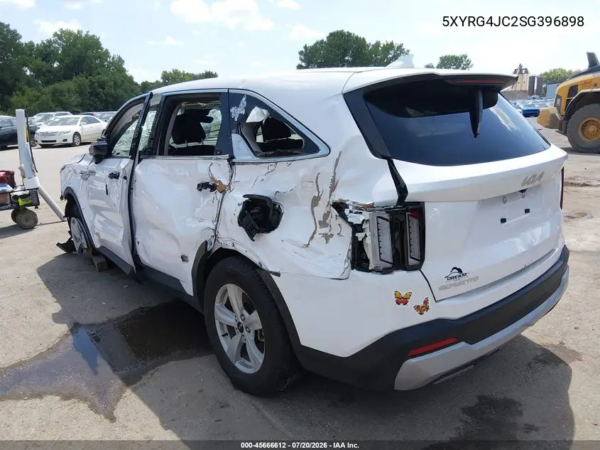 5XYRG4JC2SG396898 2025 Kia Sorento Lx