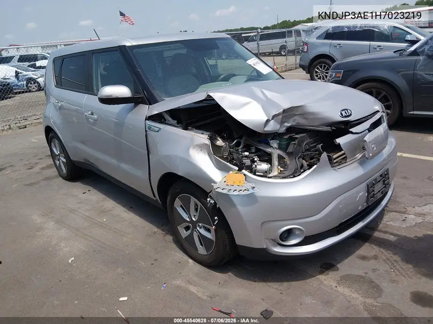 2017 Kia Soul Ev VIN: KNDJP3AE1H7023219 Lot: 45540628