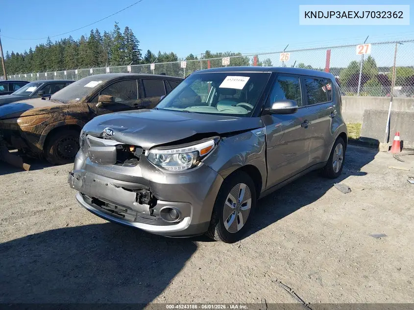 2018 Kia Soul Ev VIN: KNDJP3AEXJ7032362 Lot: 45243186