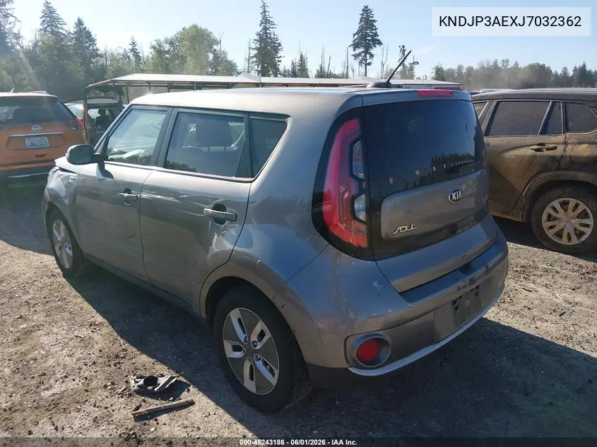 2018 Kia Soul Ev VIN: KNDJP3AEXJ7032362 Lot: 45243186