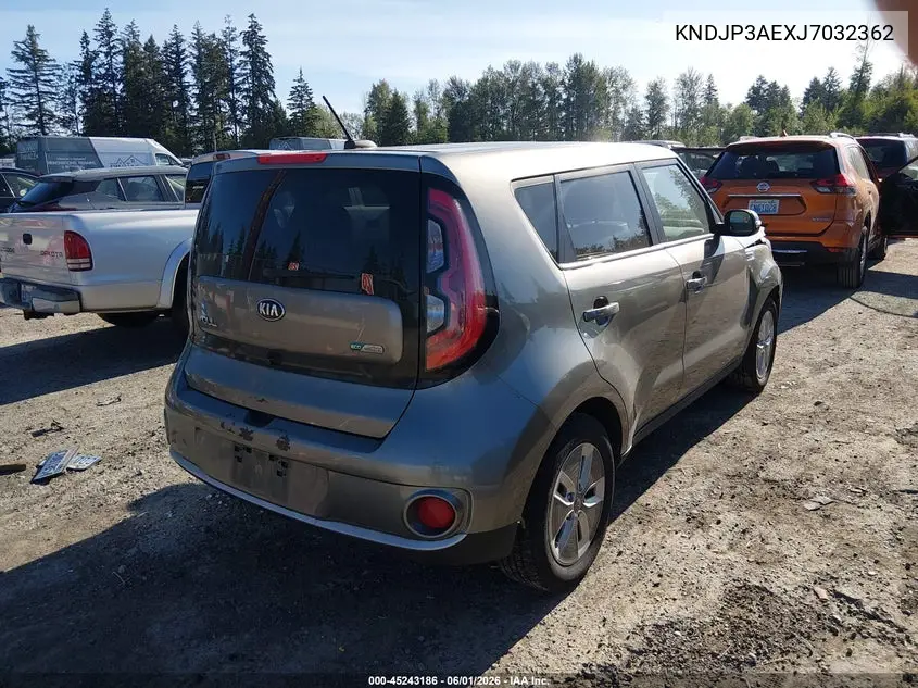 2018 Kia Soul Ev VIN: KNDJP3AEXJ7032362 Lot: 45243186