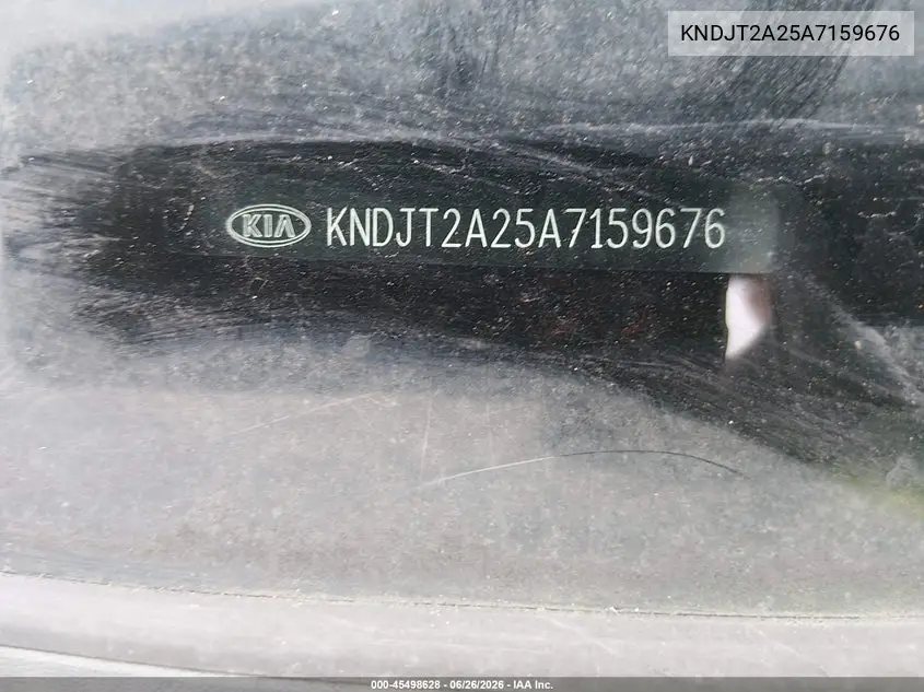 2010 Kia Soul ! VIN: KNDJT2A25A7159676 Lot: 45498628