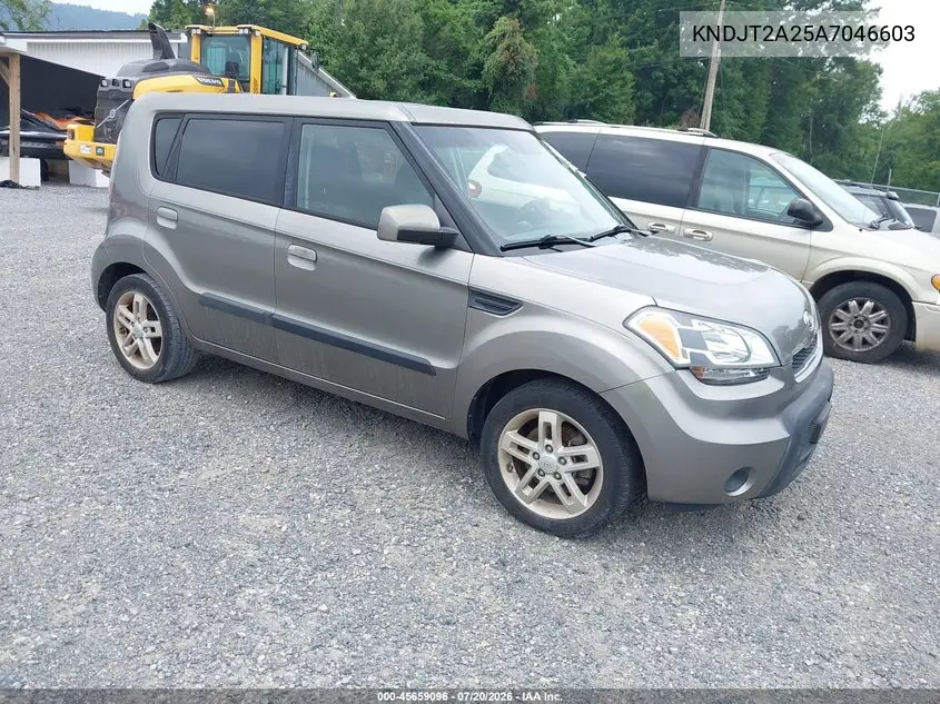 2010 Kia Soul + VIN: KNDJT2A25A7046603 Lot: 45659096