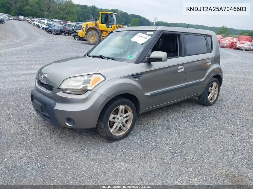 2010 Kia Soul + VIN: KNDJT2A25A7046603 Lot: 45659096