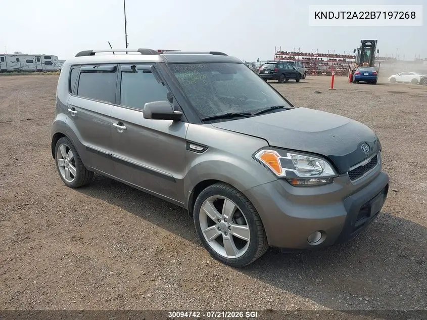2011 Kia Soul +/!/Sport VIN: KNDJT2A22B7197268 Lot: 30094742