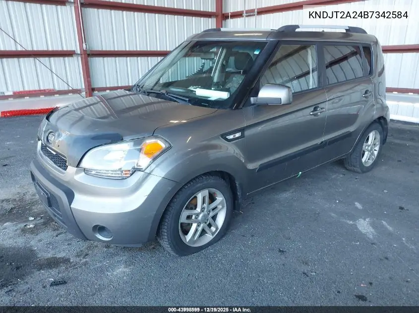 KNDJT2A24B7342584 2011 Kia Soul !/+/Sport