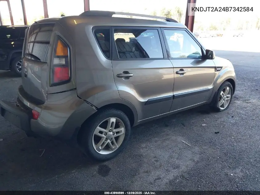 KNDJT2A24B7342584 2011 Kia Soul !/+/Sport