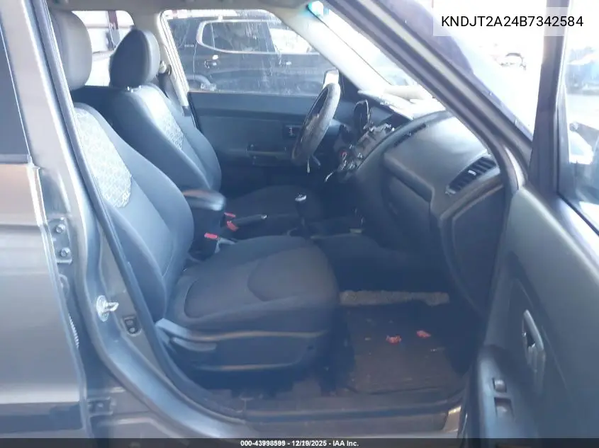 KNDJT2A24B7342584 2011 Kia Soul !/+/Sport
