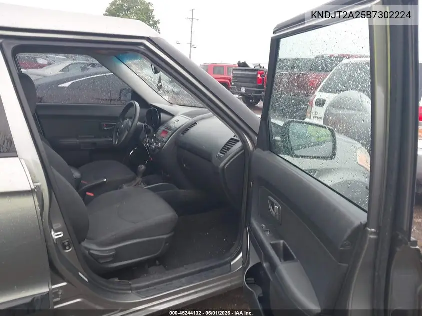 2011 Kia Soul + VIN: KNDJT2A25B7302224 Lot: 45244132