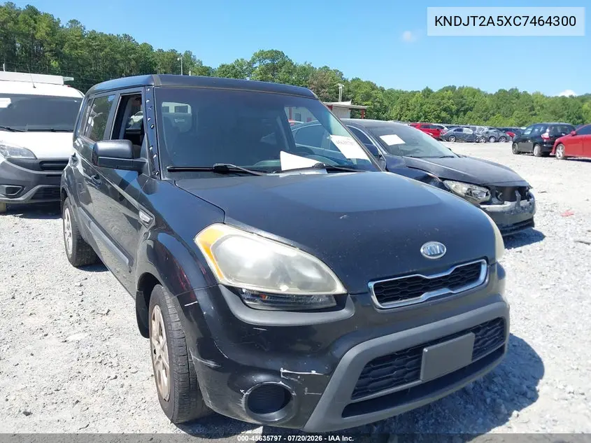 2012 Kia Soul VIN: KNDJT2A5XC7464300 Lot: 45635797