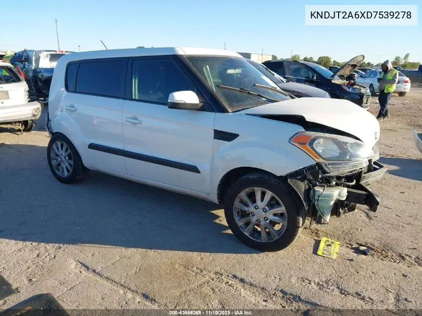 KNDJT2A6XD7539278 2013 Kia Soul +