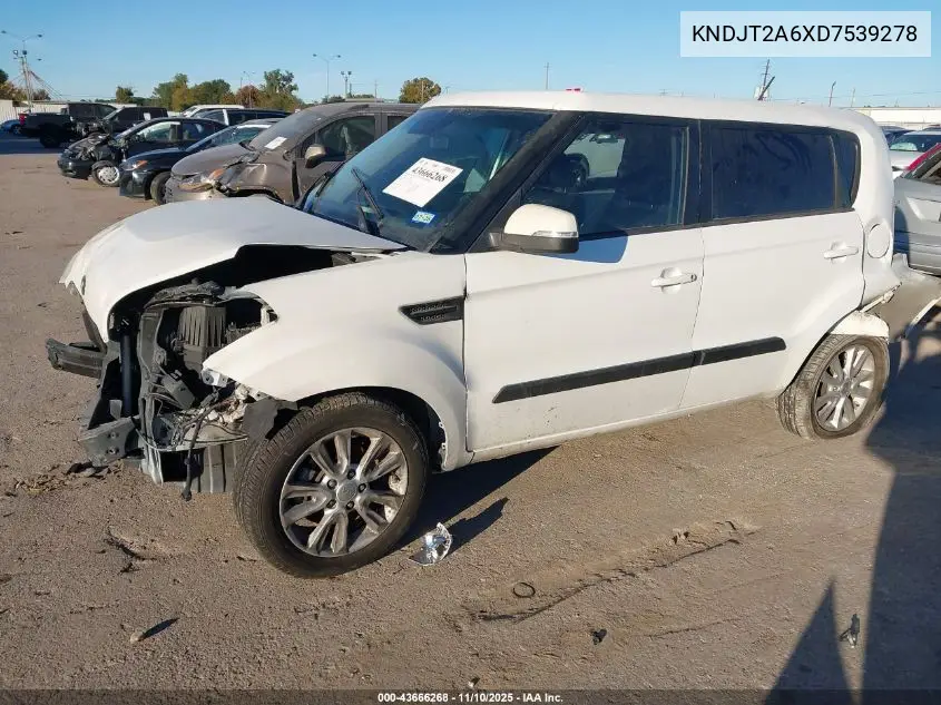 KNDJT2A6XD7539278 2013 Kia Soul +