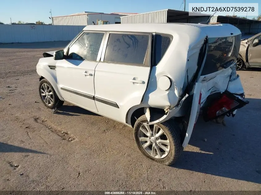 KNDJT2A6XD7539278 2013 Kia Soul +