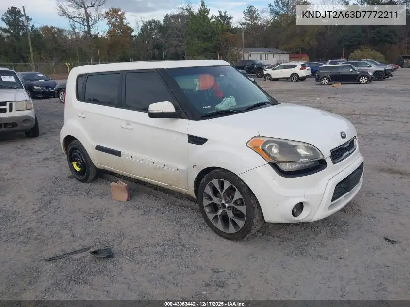KNDJT2A63D7772211 2013 Kia Soul !